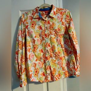 IZOD Women’s button down blouse, size M